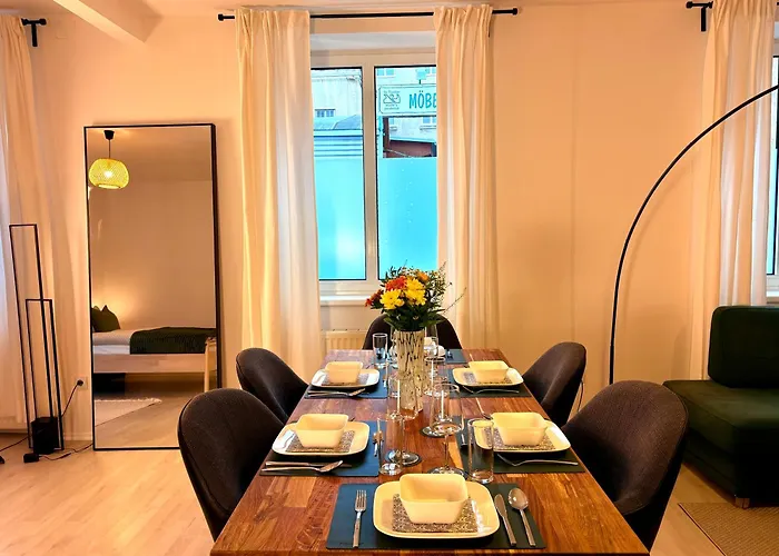 - Bright 70m2 - 2 Min Metro Apartamento Viena